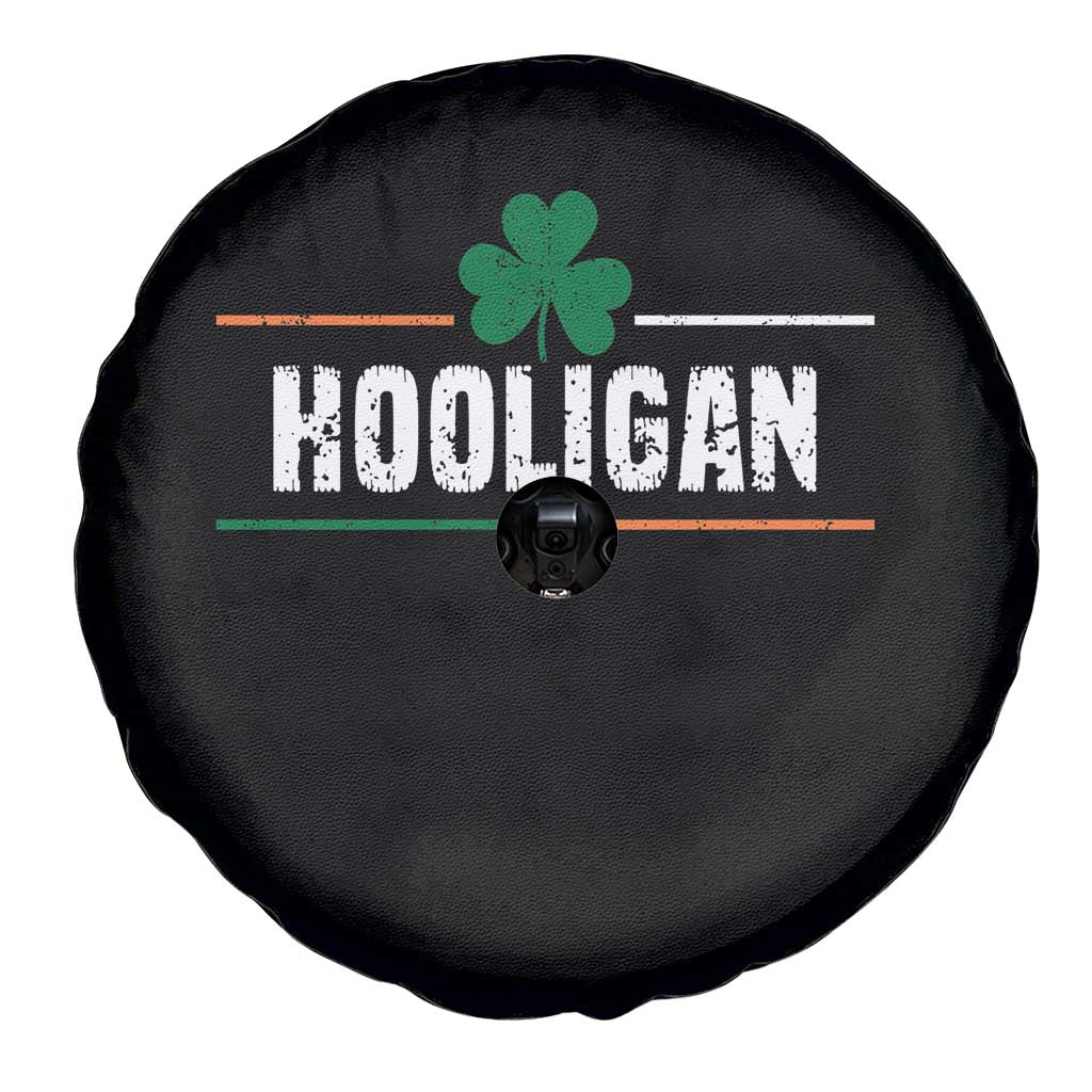 Funny St Patricks Day Matching Spare Tire Cover Hooligan Irish Shamrock TS02 Print Your Wear