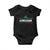 Funny St Patricks Day Matching Baby Onesie Leprechaun Irish Shamrock TS02 Black Print Your Wear