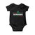 Funny St Patricks Day Matching Baby Onesie Shenanigans Irish Shamrock TS02 Black Print Your Wear