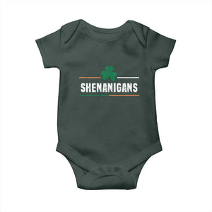 Funny St Patricks Day Matching Baby Onesie Shenanigans Irish Shamrock TS02 Print Your Wear