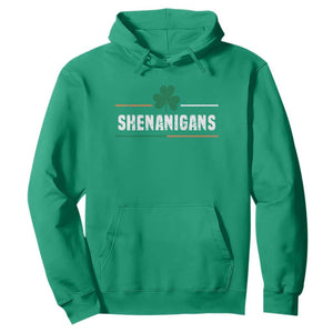 Funny St. Patricks Day Matching Hoodie Shenanigans Irish Shamrock TS02 Irish Green Printyourwear