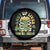Funny St Patricks Day Spare Tire Cover Beer Drinking Shut Up Liver You're Irish TS02 No hole Black Print Your Wear