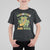 Funny St. Patricks Day T Shirt For Kid Shamrock 'N Roll Irish Music Celtic Harp TS02 Black Printyourwear