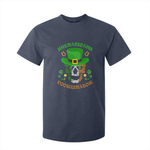 Irish Skull T Shirt For Kid Shenanigans Coordinator St Patrick's Day TS02 Navy Print Your Wear