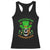 Irish Skull Racerback Tank Top Shenanigans Coordinator St Patrick's Day TS02 Black Print Your Wear