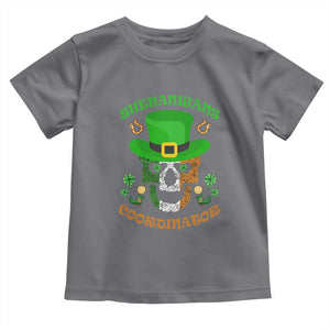 Irish Skull Toddler T Shirt Shenanigans Coordinator St Patrick's Day TS02 Charcoal Print Your Wear