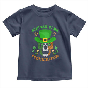 Irish Skull Toddler T Shirt Shenanigans Coordinator St Patrick's Day TS02 Navy Print Your Wear