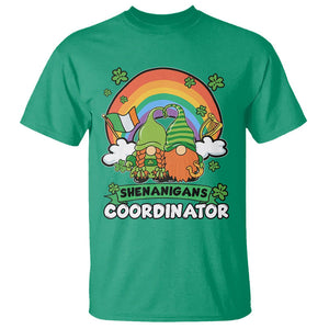 Cute St. Patricks Day T Shirt Shenanigans Coordinator Gnomes Rainbow TS02 Irish Green Printyourwear