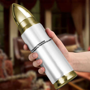 The Only Thing More Powerful Than Hate Is Love Bullet Tumbler Minimalist Unity Bunny Inspirational Quote TS02 Print Your Wear