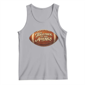 Together We Are America Tank Top Bold Statement Unity Bunny Inspirational Quote TS02 Athletic Heather Print Your Wear
