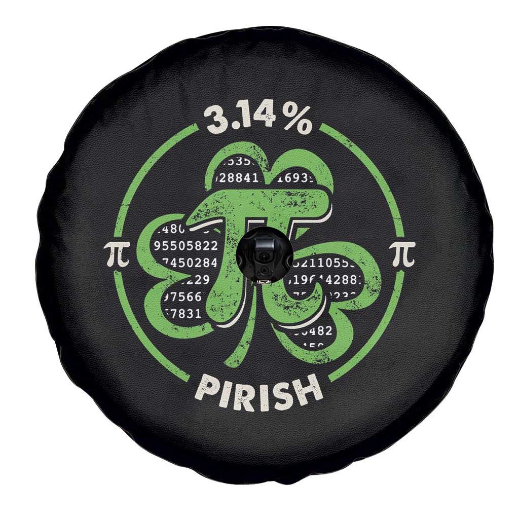 Funny Teacher St Patricks Day Spare Tire Cover Pi Day 3.14 Irish Funny Pirish Math Number Pi TS02 Print Your Wear