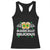 Funny St Patricks Day Drinking Racerback Tank Top Magically Delicious Beers Cheer Skeleton Hands TS02 Black Print Your Wear