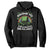 Funny St. Patricks Day Hoodie Prone To Shenanigans And Malarkey Leprechaun Hat Rainbow TS02 Black Printyourwear