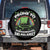 Funny St Patricks Day Spare Tire Cover Prone To Shenanigans And Malarkey Leprechaun Hat Rainbow TS02 No hole Black Print Your Wear