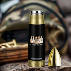 Funny Christian Easter He Is Risen Silly Goose Bullet Tumbler Cute Faith-Based Geese Parody Gift with Jesus TS02 Print Your Wear