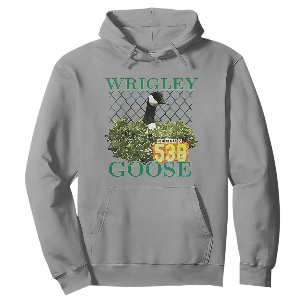 Funny Wrigley Goose Hoodie Section 538 Chicago TS02 Sport Gray Print Your Wear