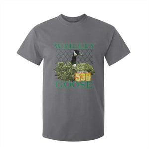 Funny Wrigley Goose T Shirt For Kid Section 538 Chicago TS02 Charcoal Print Your Wear