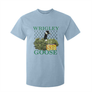 Funny Wrigley Goose T Shirt For Kid Section 538 Chicago TS02 Light Blue Print Your Wear