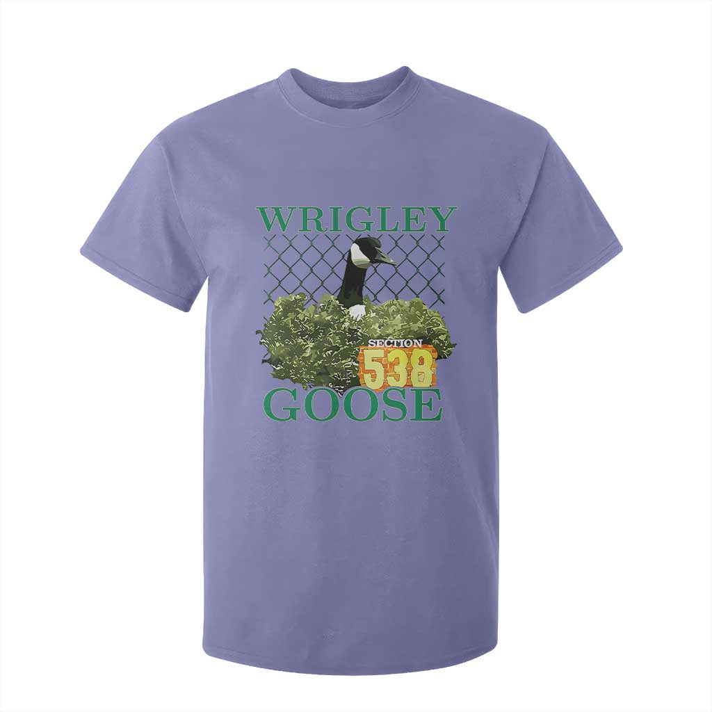 Funny Wrigley Goose T Shirt For Kid Section 538 Chicago TS02 Violet Print Your Wear