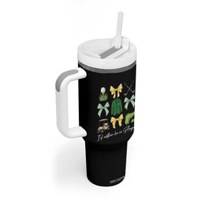 Funny Id Rather Be In Augusta Coquette Golfer Tumbler With Handle Georgia Golf Traditions Golfing Fan Aesthetic TS02 Print Your Wear