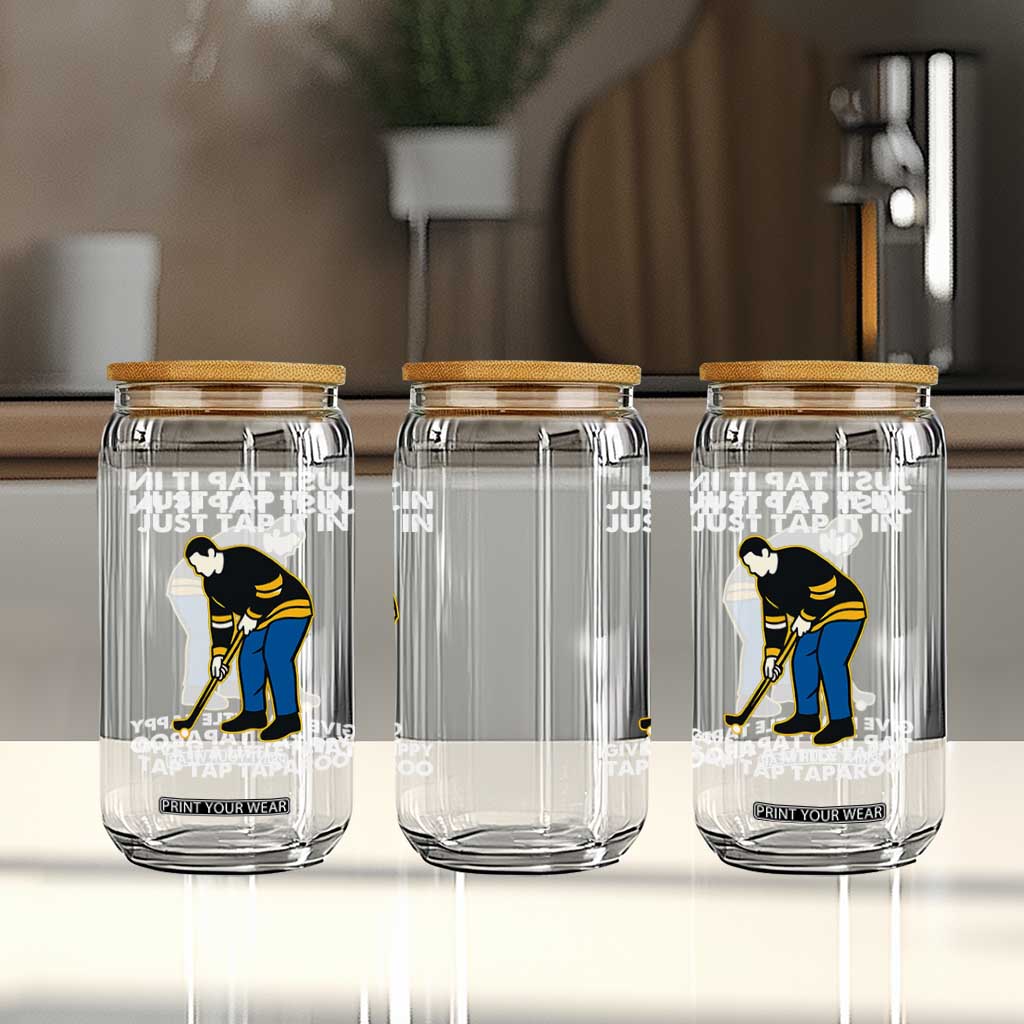 Just Tap It In Funny Golfer Glass Can Tappy Tap Taparoo Putting Golfing Humor Retro Golf Lover TS02 Print Your Wear