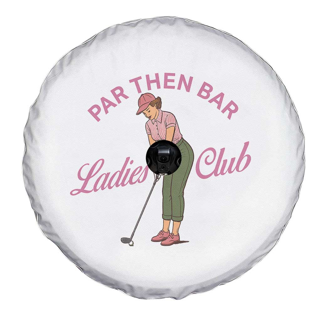 Par Then Bar Ladies Club Vintage Spare Tire Cover Retro Womens Golfing 19th Hole Humor Preppy Country TS02 Print Your Wear