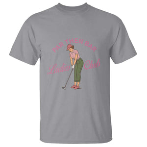 Par Then Bar Ladies Club Vintage T Shirt Retro Womens Golfing 19th Hole Humor Preppy Country TS02 Sport Gray Print Your Wear