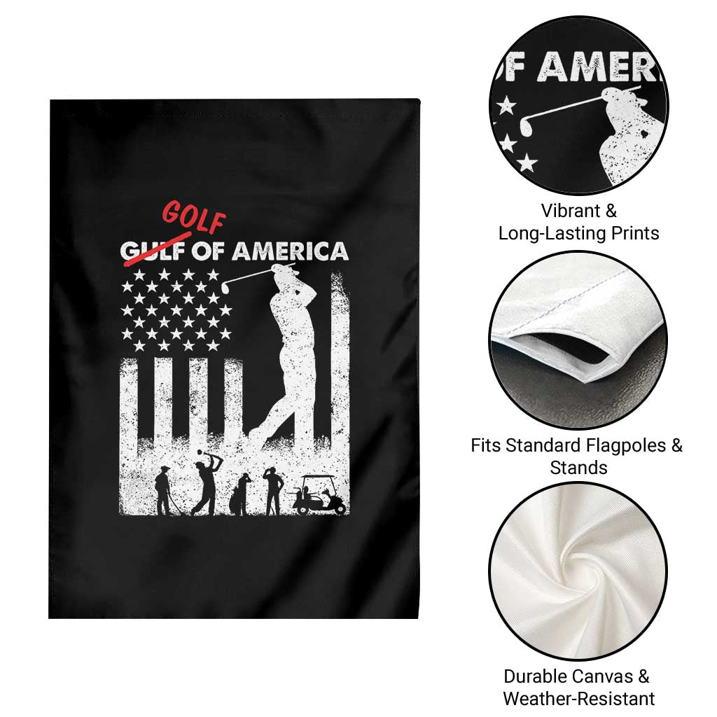 Golf Of America Patriotic USA Flag Garden Flag Funny Golfing Pun American Sports Gift for Patriotic Golfers n Dads TS02 Print Your Wear