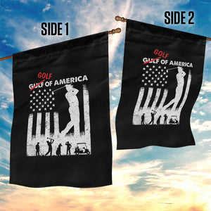 Golf Of America Patriotic USA Flag Garden Flag Funny Golfing Pun American Sports Gift for Patriotic Golfers n Dads TS02 Print Your Wear