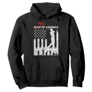 Golf Of America Patriotic USA Flag Hoodie Funny Golfing Pun American Sports Gift for Patriotic Golfers n Dads TS02 Black Print Your Wear