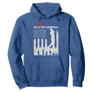 Golf Of America Patriotic USA Flag Hoodie Funny Golfing Pun American Sports Gift for Patriotic Golfers n Dads TS02 Royal Blue Print Your Wear