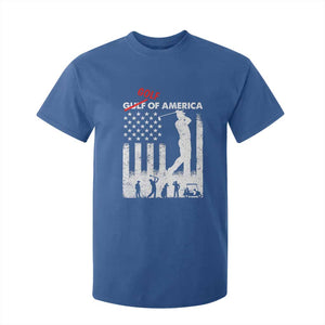 Golf Of America Patriotic USA Flag T Shirt For Kid Funny Golfing Pun American Sports Gift for Patriotic Golfers n Dads TS02 Royal Blue Print Your Wear