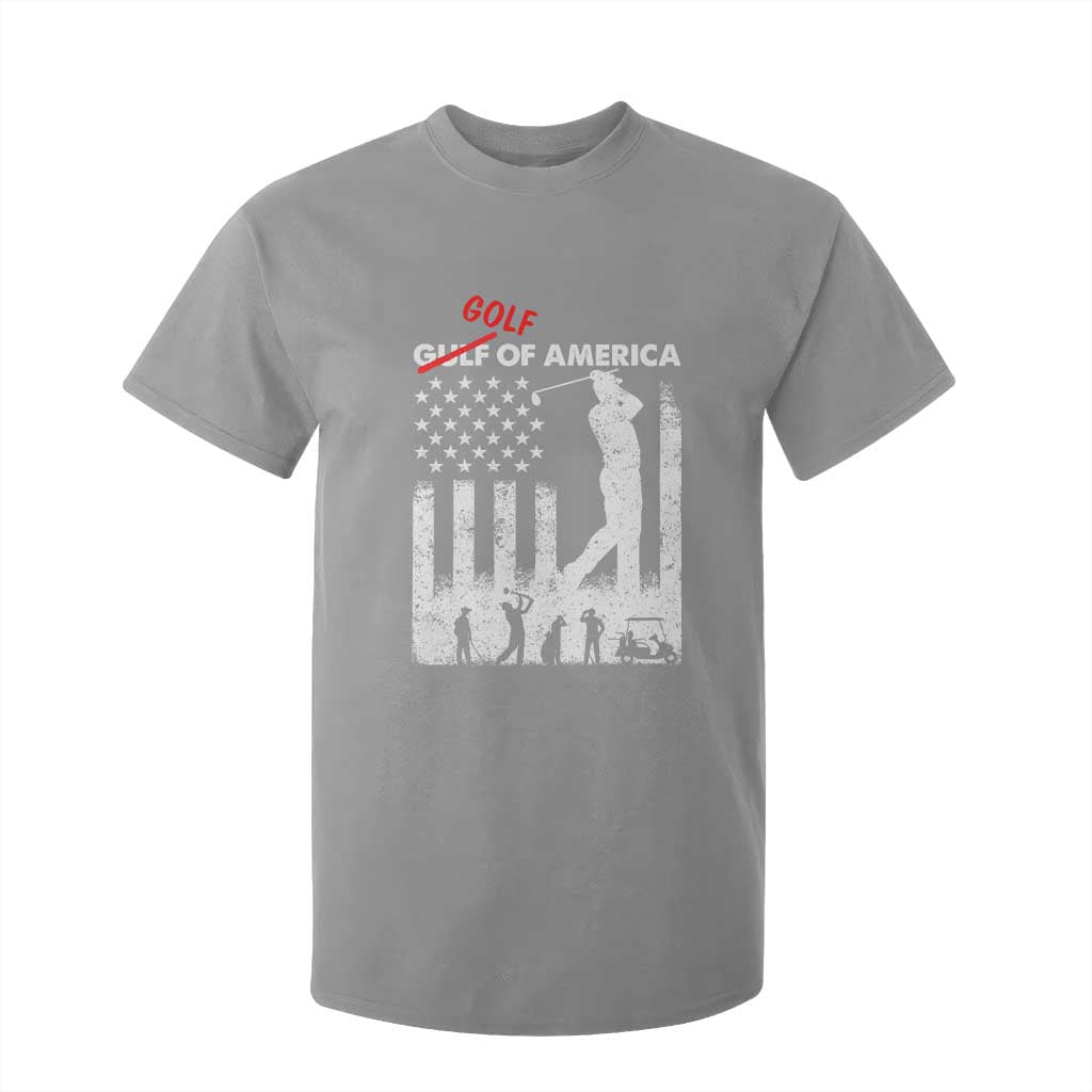 Golf Of America Patriotic USA Flag T Shirt For Kid Funny Golfing Pun American Sports Gift for Patriotic Golfers n Dads TS02 Sport Gray Print Your Wear