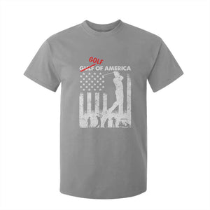 Golf Of America Patriotic USA Flag T Shirt For Kid Funny Golfing Pun American Sports Gift for Patriotic Golfers n Dads TS02 Sport Gray Print Your Wear