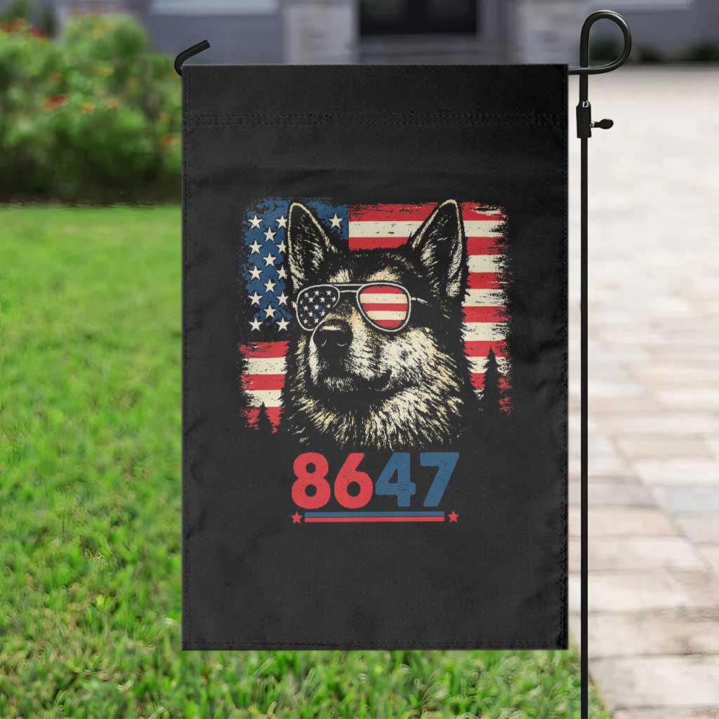 Vintage Patriotic German Shepherd 1776 Graphic Garden Flag American Flag Sunglasses Cool Dog 4th of July Distressed TS02 Print Your Wear