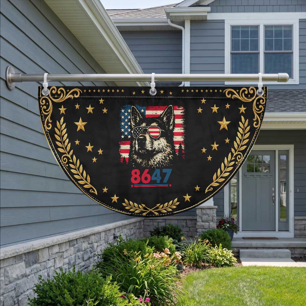Vintage German Shepherd 1776 Graphic Patriotic Fan Flag American Flag Sunglasses Cool Dog 4th of July Distressed