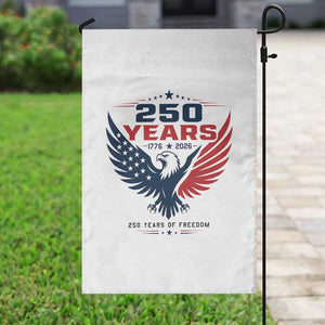 250 Years of Freedom Commemorative Patriotic Eagle Garden Flag Majestic American Flag Winged Eagle 1776 to 2026 Semiquincentennial TS02 Print Your Wear