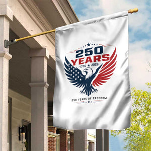 250 Years of Freedom Commemorative Patriotic Eagle Garden Flag Majestic American Flag Winged Eagle 1776 to 2026 Semiquincentennial TS02 Print Your Wear