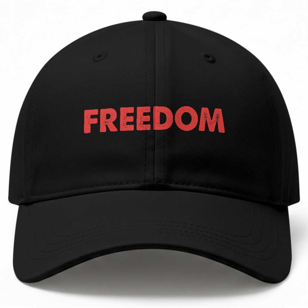 I'm Freedom Matching Couple Baseball Cap Funny Patriotic Red White and Blue 4th of July
