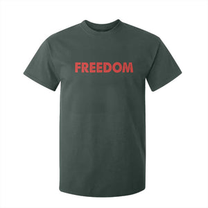 I'm Freedom Matching Couple T Shirt For Kid Funny Patriotic Red White and Blue 4th of July