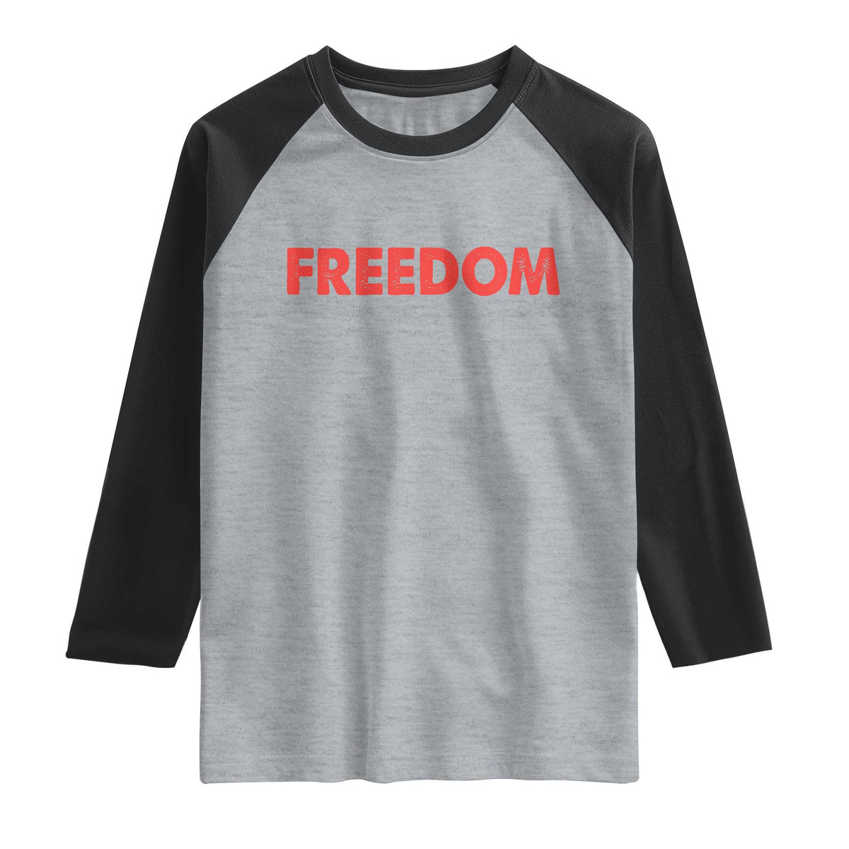I'm Freedom Matching Couple Raglan Shirt Funny Patriotic Red White and Blue 4th of July