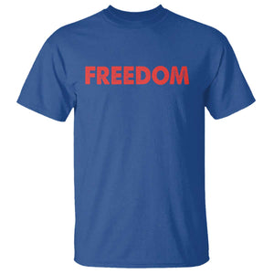 I'm Freedom Matching Couple T Shirt Funny Patriotic Red White and Blue 4th of July