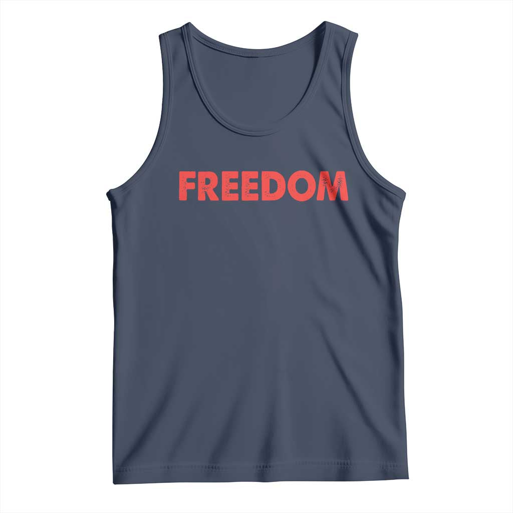 I'm Freedom Matching Couple Tank Top Funny Patriotic Red White and Blue 4th of July