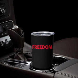 I'm Freedom Matching Couple Tumbler Cup Funny Patriotic Red White and Blue 4th of July TS02 Print Your Wear