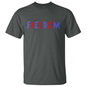 I'm Freedom Americana Matching Couple T Shirt Funny Patriotic Red White and Blue 4th of July