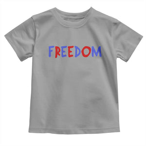 I'm Freedom Americana Matching Couple Toddler T Shirt Funny Patriotic Red White and Blue 4th of July