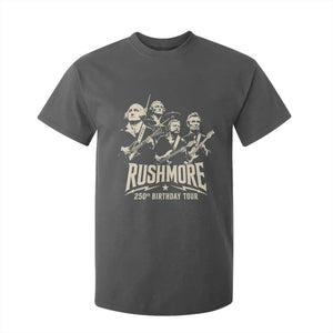 Rushmore 250th Birthday Tour Band T Shirt For Kid Presidents Rock Concert Historical Collages