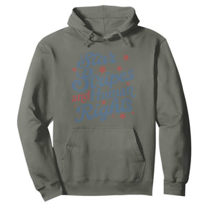 Stars and Stripes and Human Rights Hoodie Progressive Patriotic Equality Modern Patriot