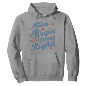 Stars and Stripes and Human Rights Hoodie Progressive Patriotic Equality Modern Patriot