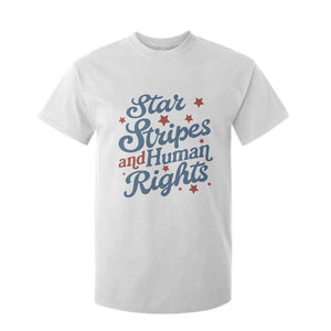 Stars and Stripes and Human Rights T Shirt For Kid Progressive Patriotic Equality Modern Patriot